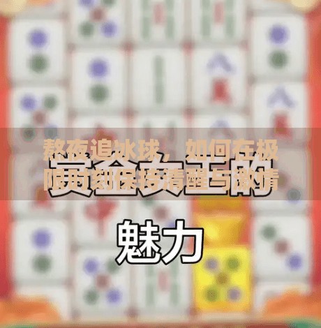 熬夜追冰球，如何在极限时刻保持清醒与激情？致所有冰球迷的深夜生存指南,熬夜等待冰球突破的技巧